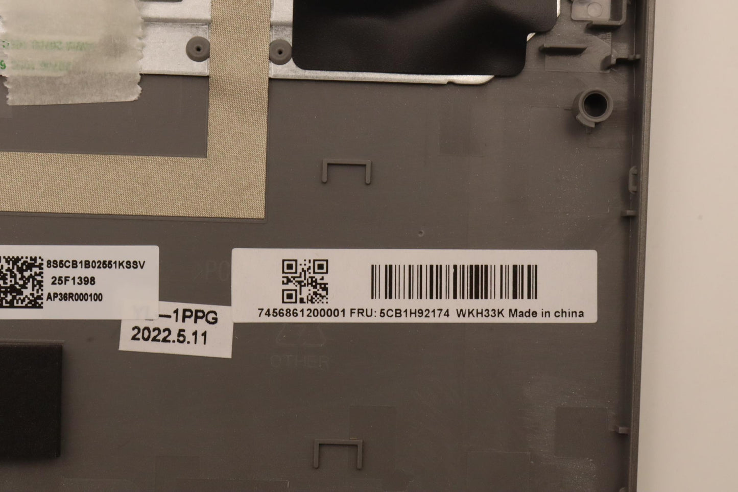 Lenovo Cover Upper Case Assembly Sws - 5CB1H92174
