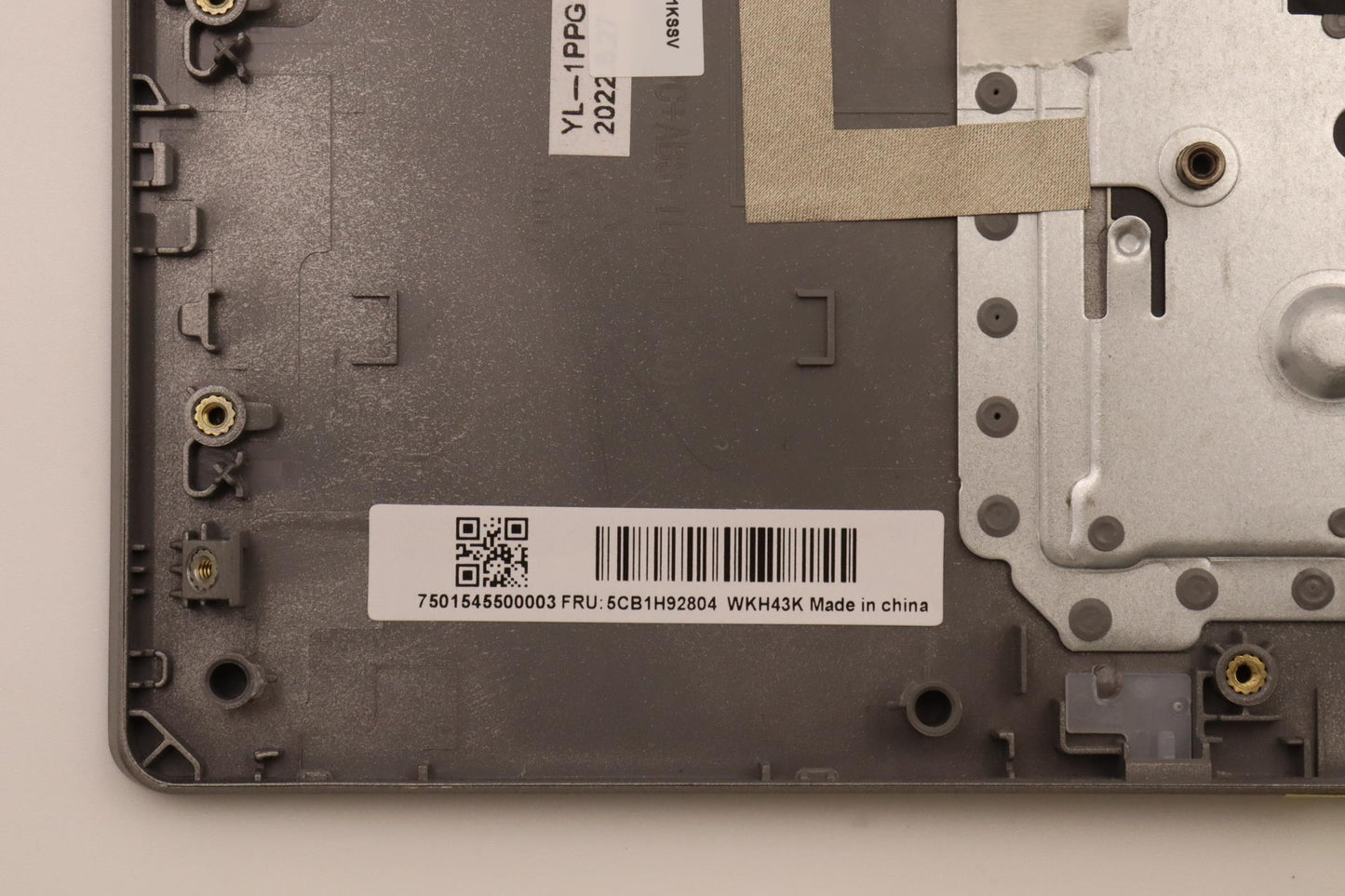 Lenovo Cover Upper Case Assembly Kor - 5CB1H92804