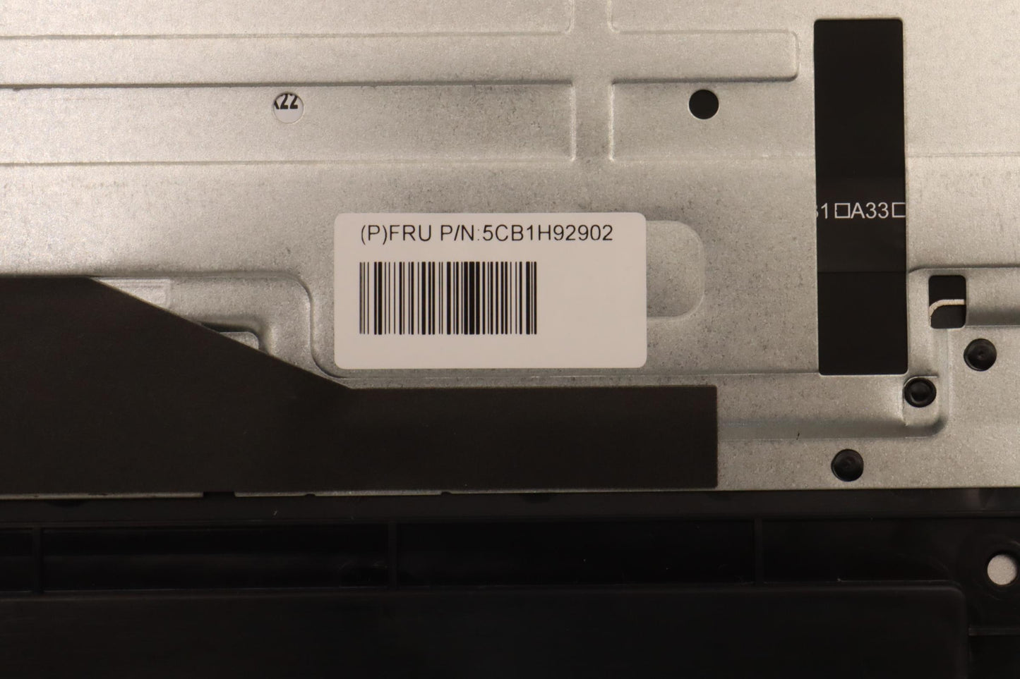 Lenovo Cover Upper Case Assembly Sws - 5CB1H92902