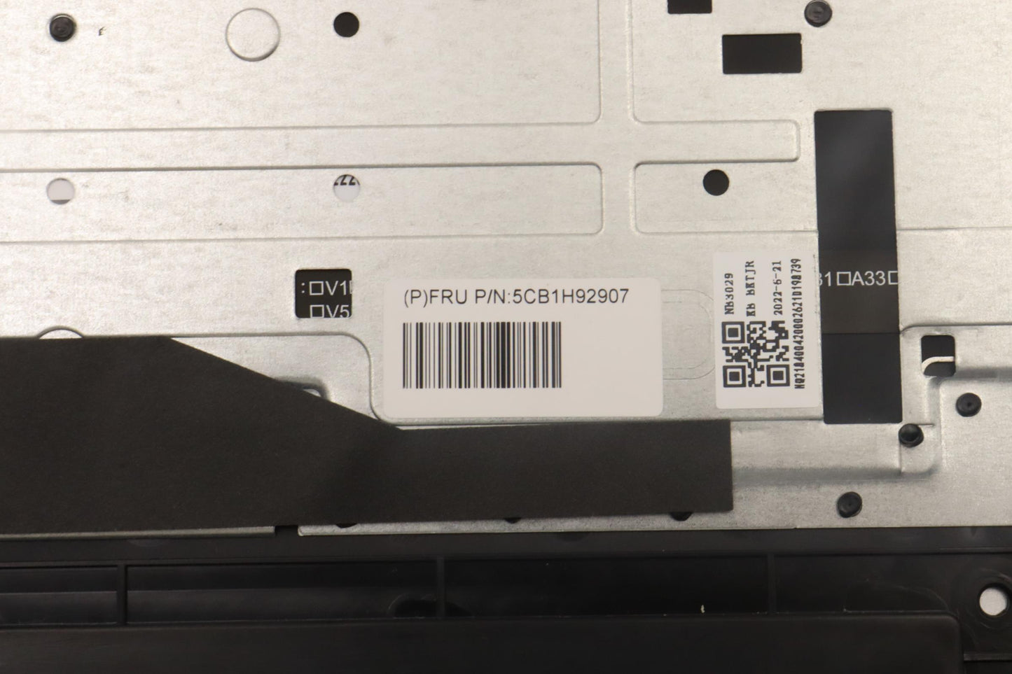 Lenovo Cover Upper Case Assembly Ukr - 5CB1H92907