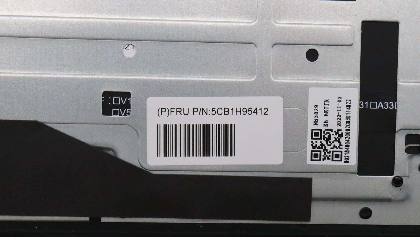 Lenovo Cover Upper Case Assembly Gre - 5CB1H95412