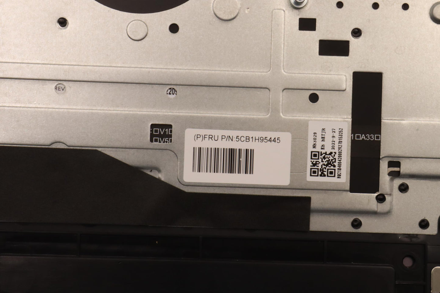 Lenovo Cover Upper Case Assembly Hbw - 5CB1H95445