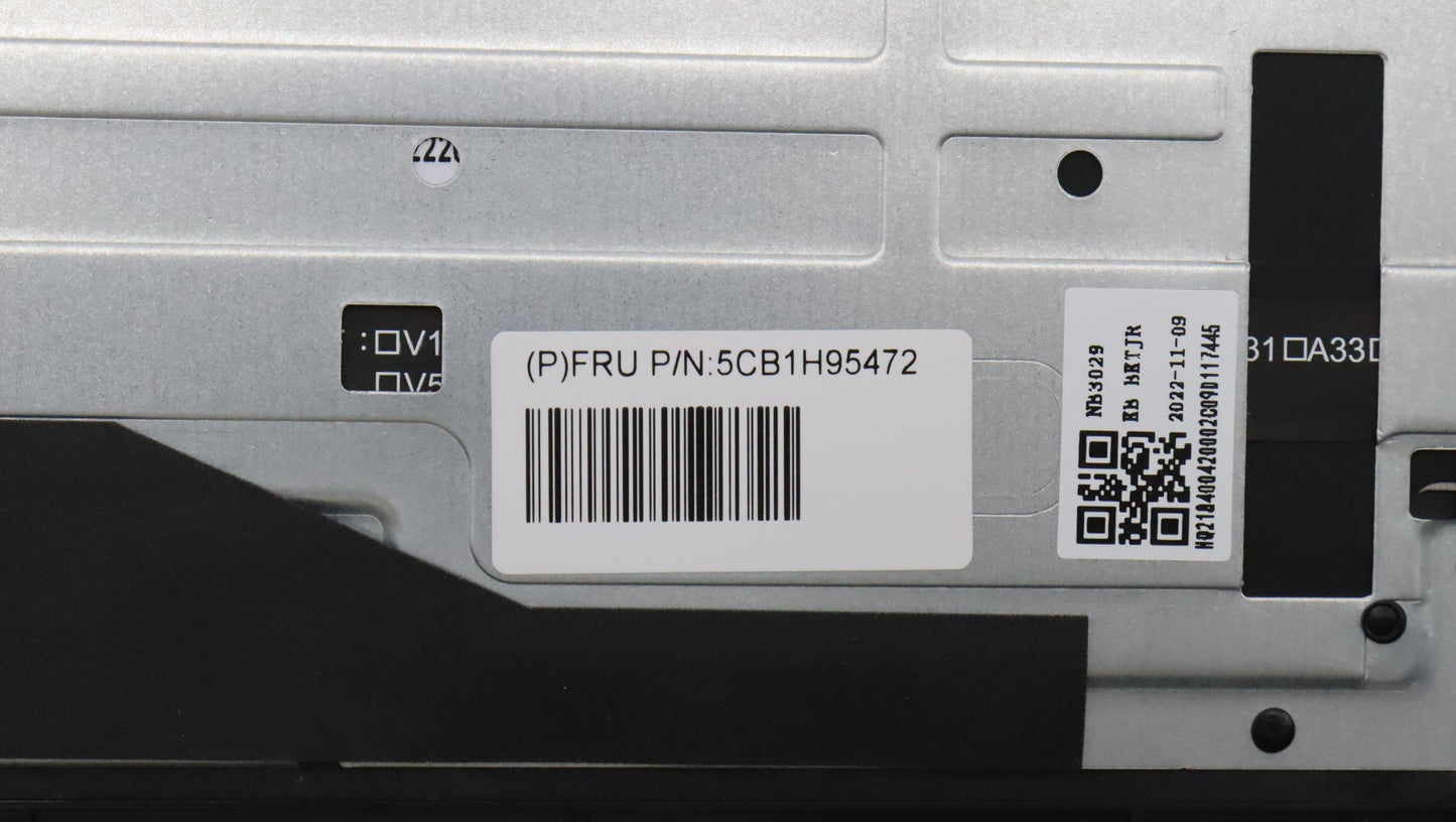 Lenovo Cover Upper Case Assembly Fra - 5CB1H95472