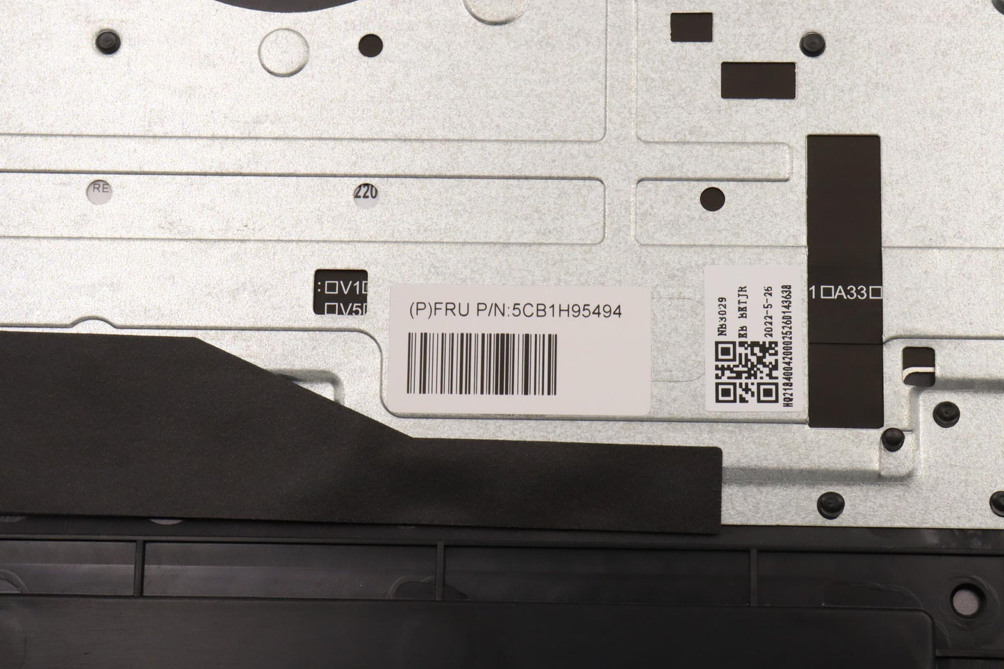 Lenovo Cover Upper Case Assembly Uke - 5CB1H95494
