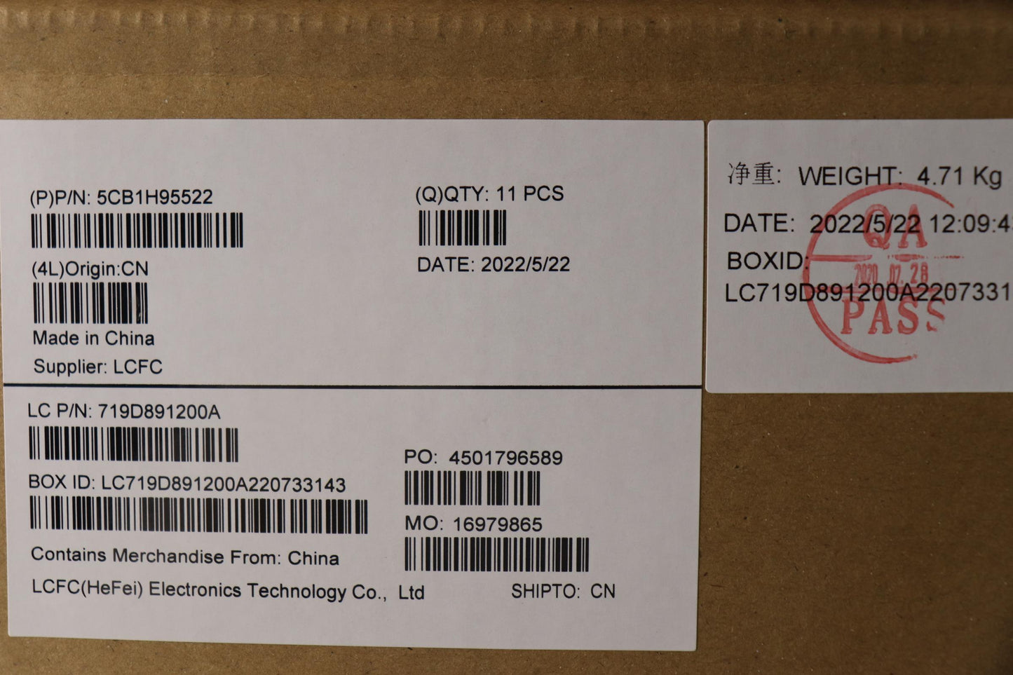 Lenovo Cover Lcd Cover L 82Sf Metalcg - 5CB1H95522