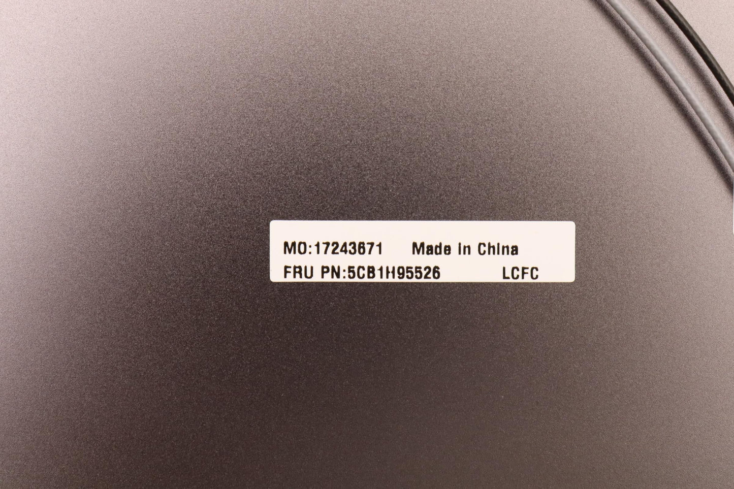 Lenovo Cover Lcd Cover L 82Sf Metalsg - 5CB1H95526