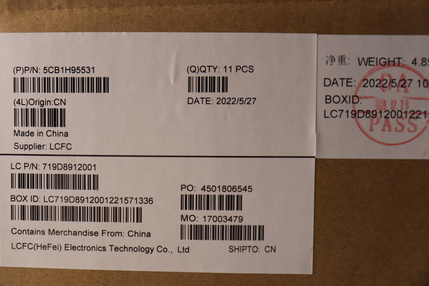 Lenovo Cover Lcd Cover L 82Sf Metalab - 5CB1H95531