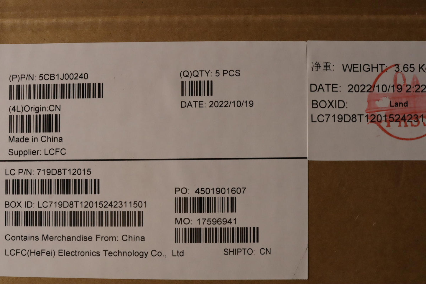 Lenovo Cover Upper Case Asmswsl82Sffp - 5CB1J00240