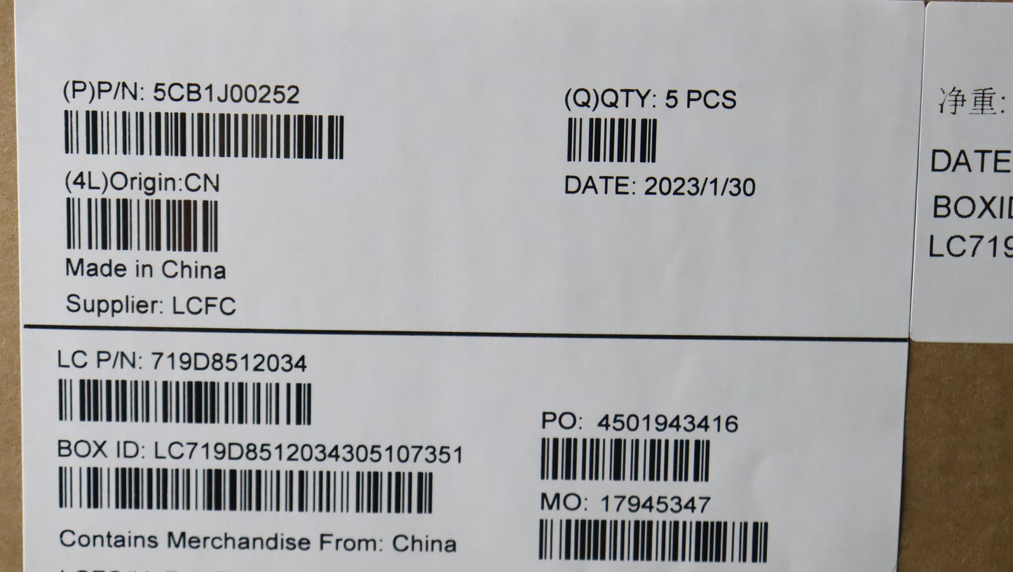 Lenovo Cover Upper Case Asmengl82Sffp - 5CB1J00252