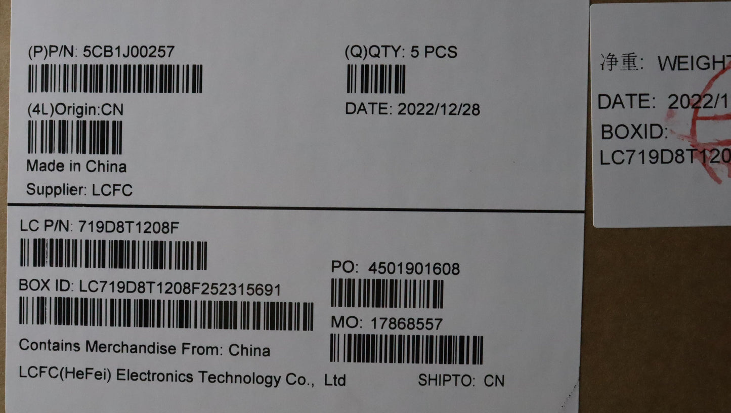 Lenovo Cover Upper Case Asmgerl82Sffp - 5CB1J00257