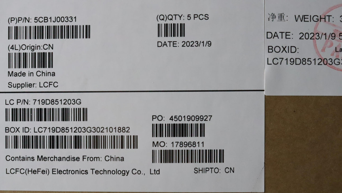 Lenovo Cover Upper Case Asmporl82Sffp - 5CB1J00331