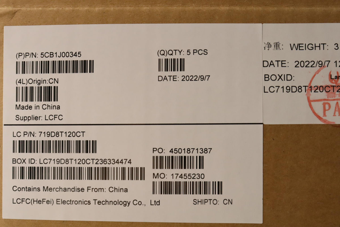 Lenovo Cover Uppercaseasmczeslkl82Sff - 5CB1J00345