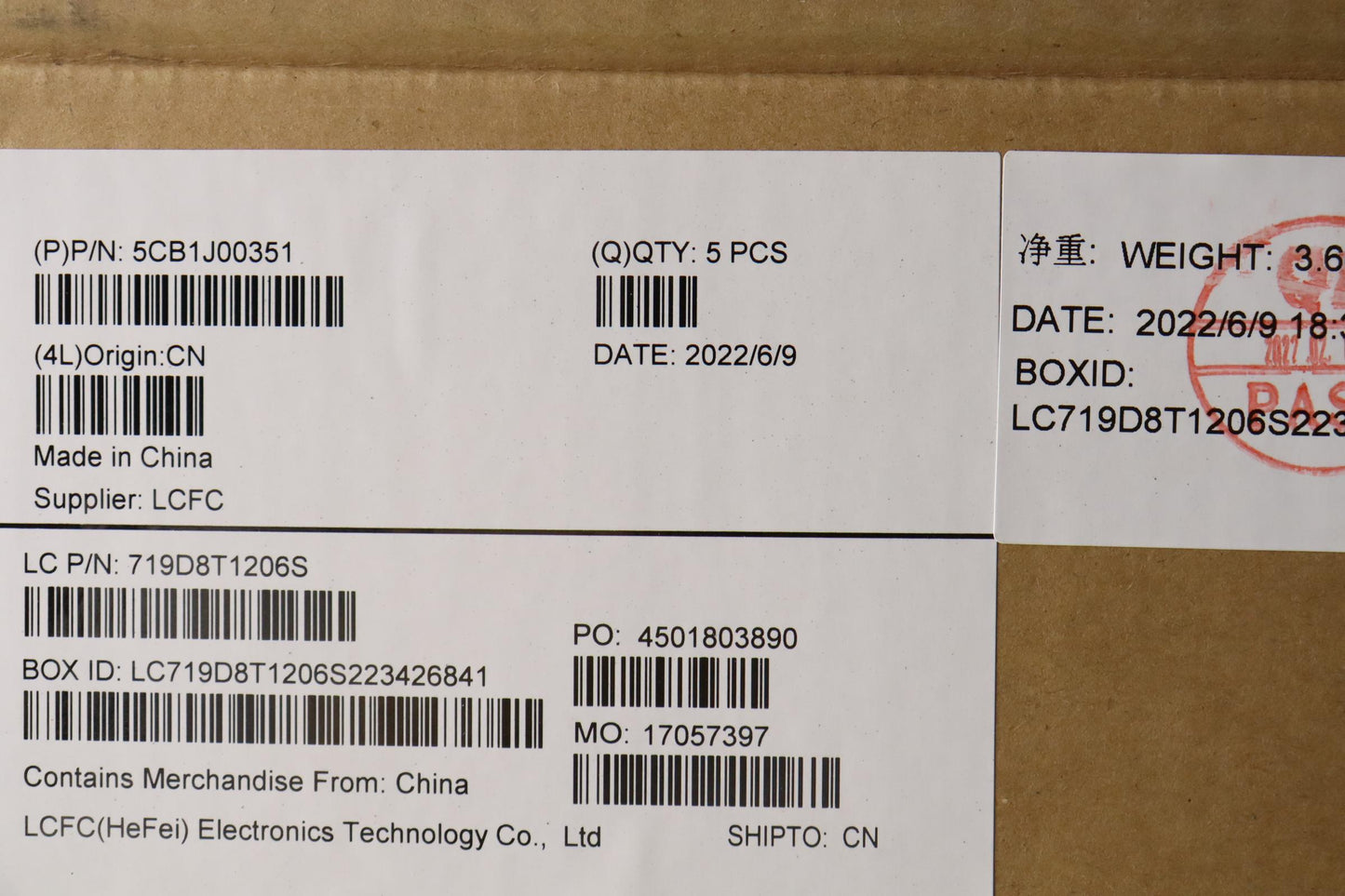 Lenovo Cover Upper Case Asmgerl82Sffp - 5CB1J00351