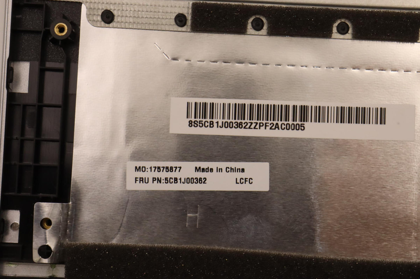 Lenovo Cover Upper Case Asmporl82Sffp - 5CB1J00362