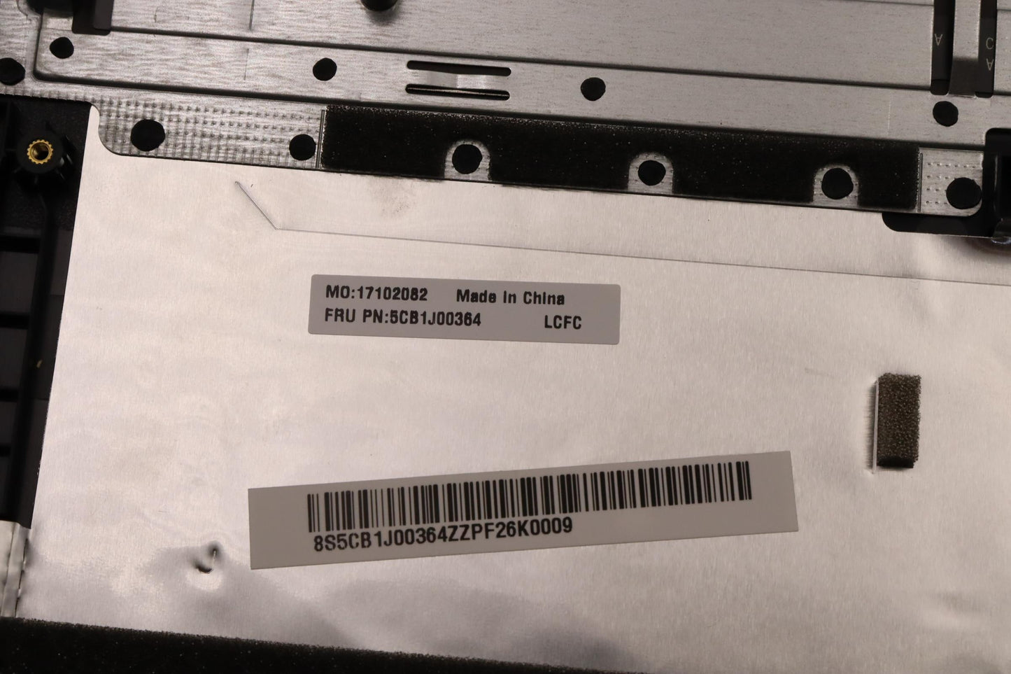 Lenovo Cover Upper Case Asmslvl82Sffp - 5CB1J00364