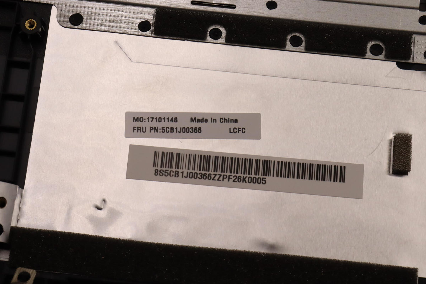 Lenovo Cover Upper Case Asmswsl82Sffp - 5CB1J00366