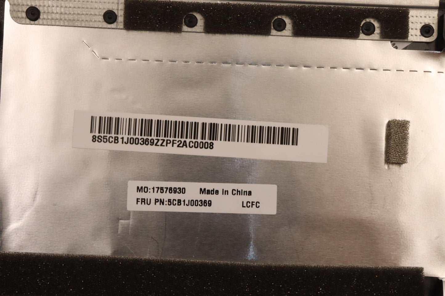 Lenovo Cover Upper Case Asmturl82Sffp - 5CB1J00369