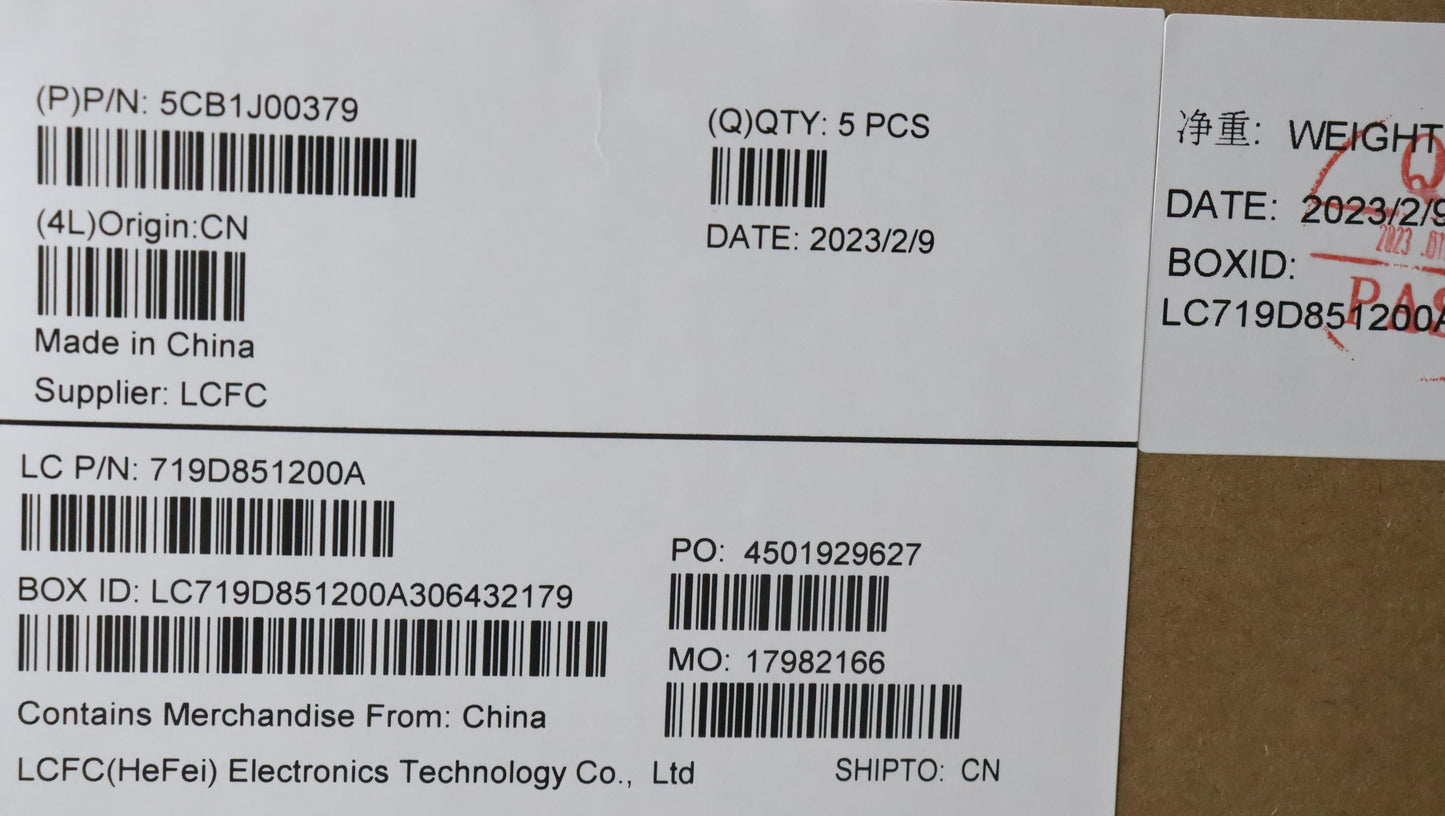 Lenovo Cover Uppercaseasmeuroengl82Sf - 5CB1J00379