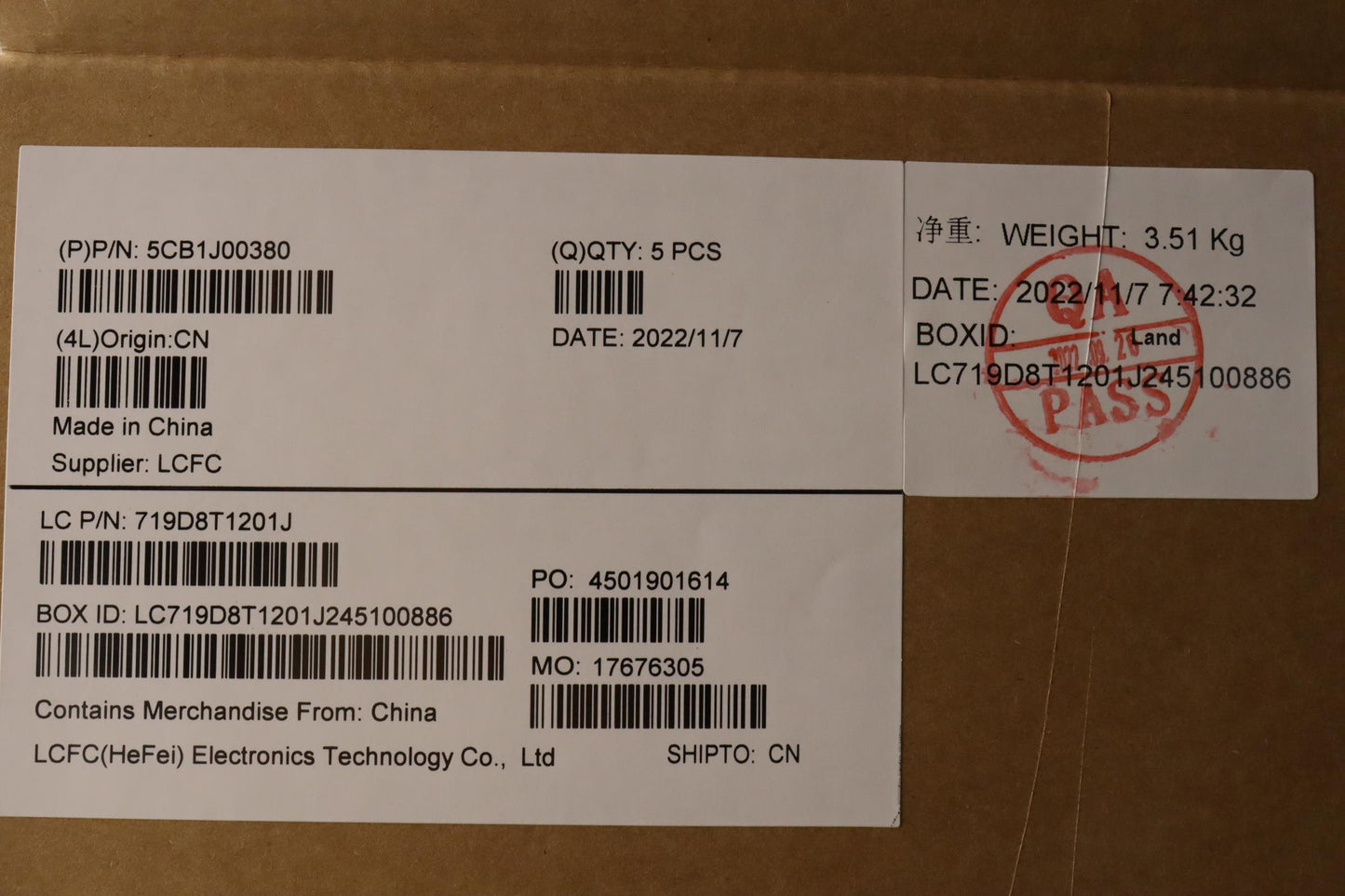Lenovo Cover Upper Case Asmfral82Sffp - 5CB1J00380