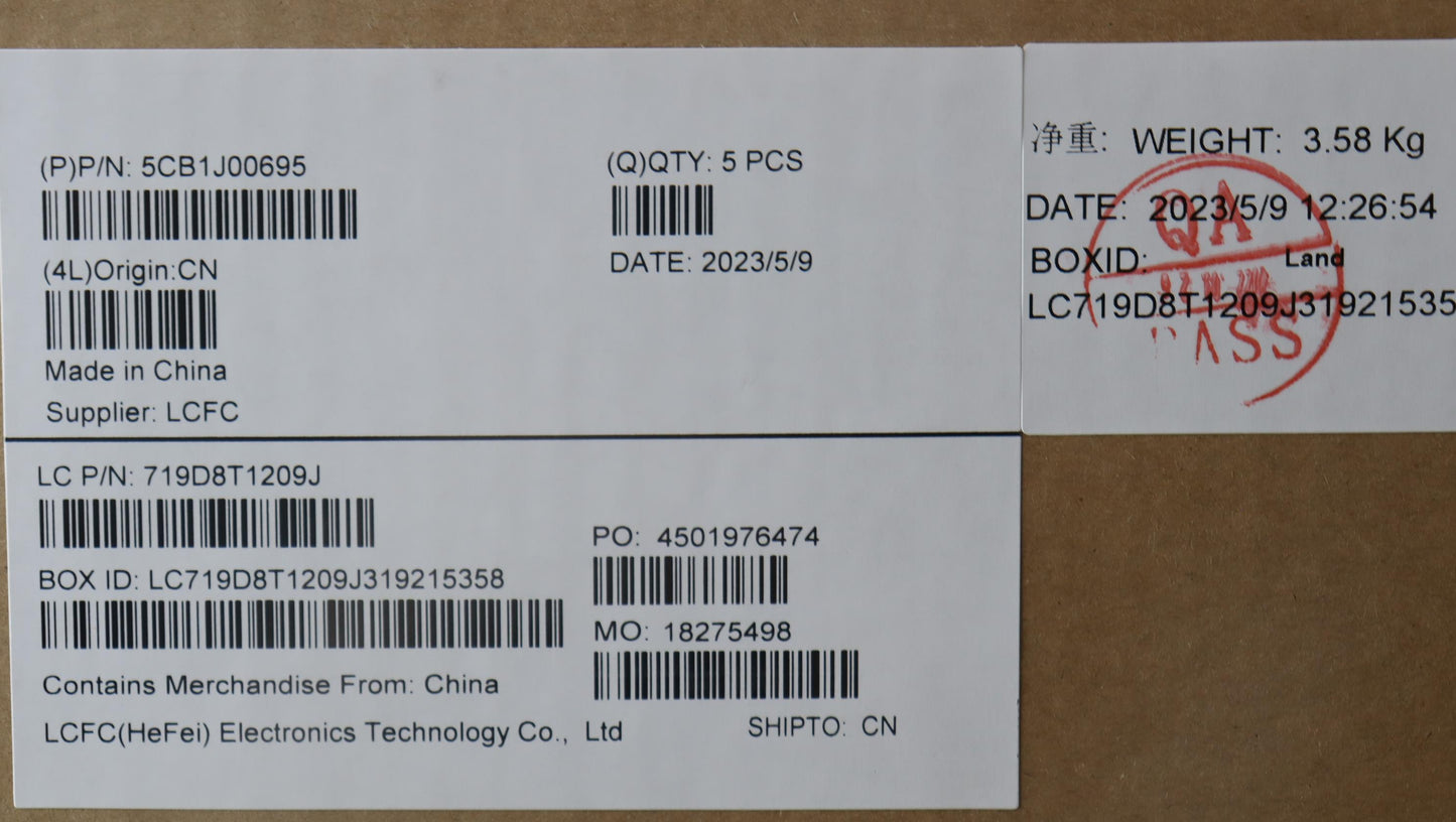 Lenovo Cover Upper Case Asmspal82Sffp - 5CB1J00695