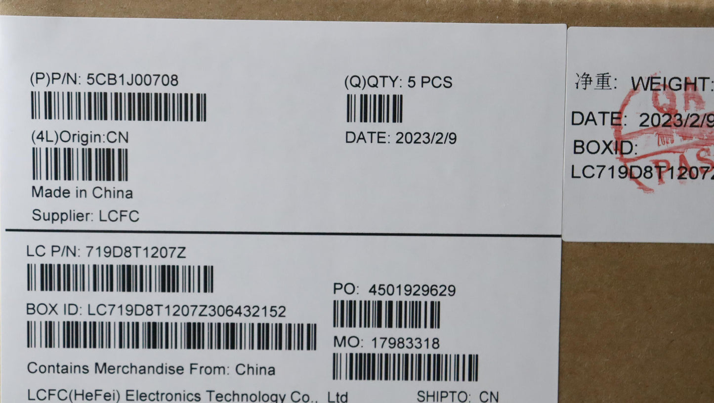 Lenovo Cover Uppercaseasmeuroengl82Sf - 5CB1J00708