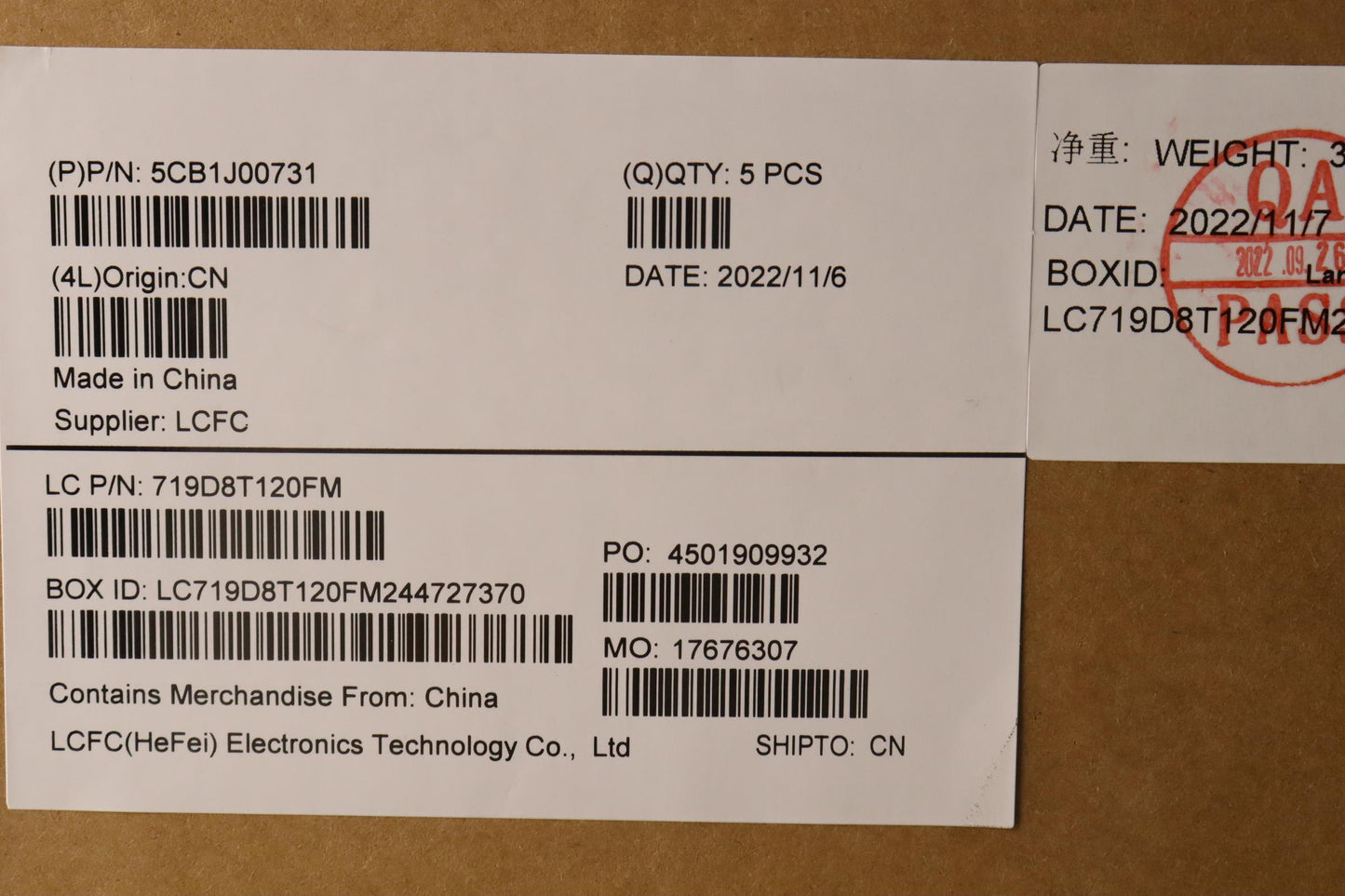 Lenovo Cover Upper Case Asmukel82Sffp - 5CB1J00731