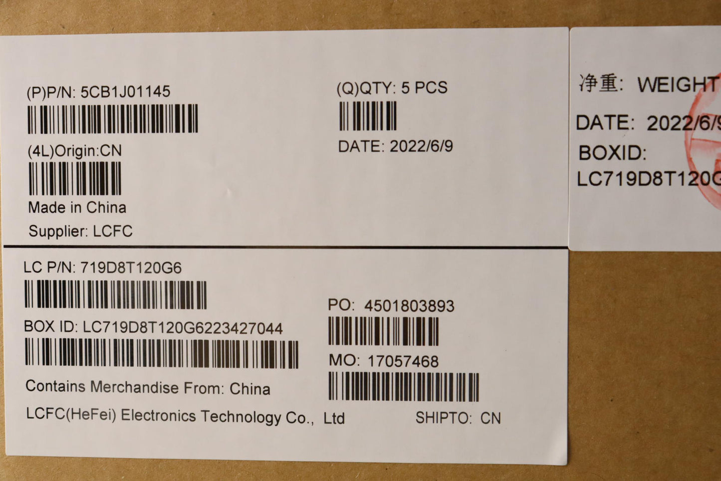 Lenovo Cover Upper Case Asmengl82Sffp - 5CB1J01145
