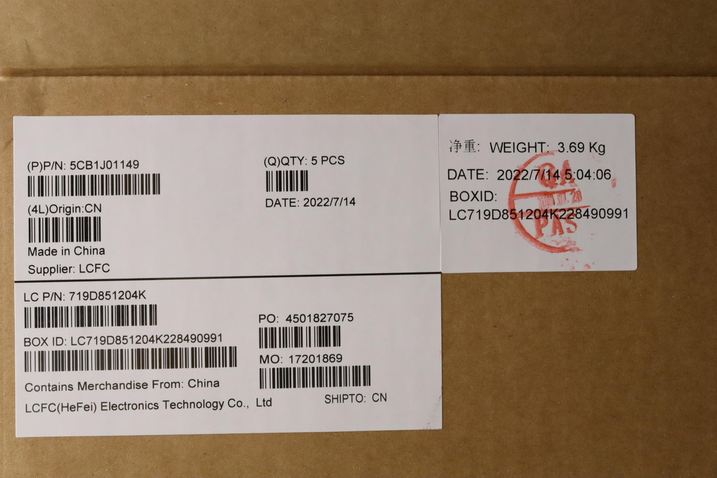Lenovo Cover Uppercaseasmfraengl82Sff - 5CB1J01149