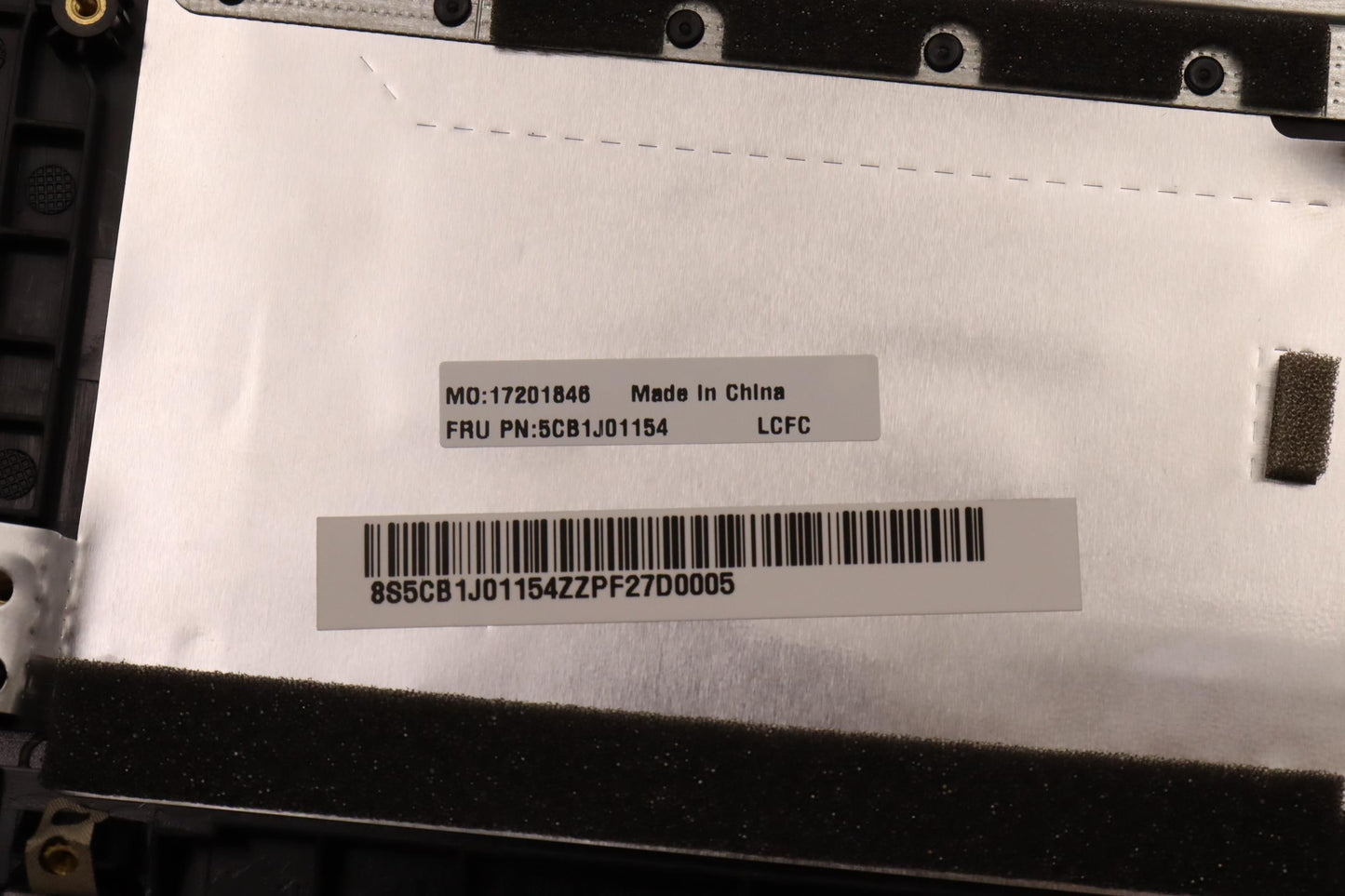 Lenovo Cover Upper Case Asmhunl82Sffp - 5CB1J01154