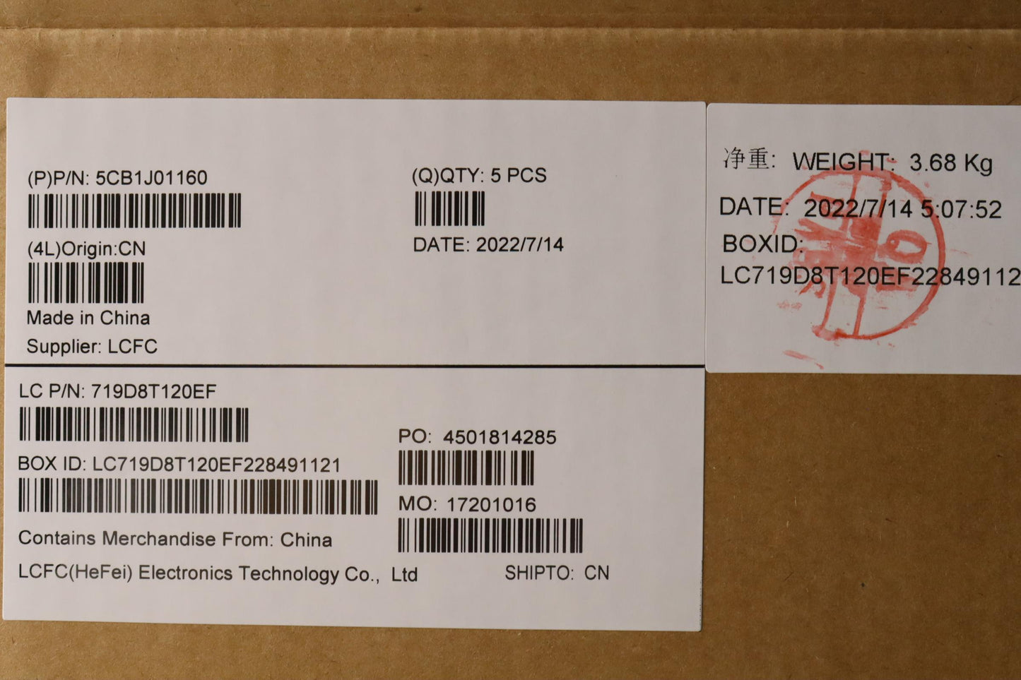Lenovo Cover Uppercaseasmnordicl82Sff - 5CB1J01160