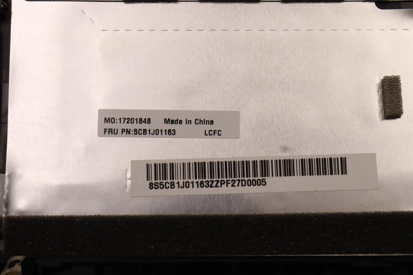 Lenovo Cover Upper Case Asmslvl82Sffp - 5CB1J01163
