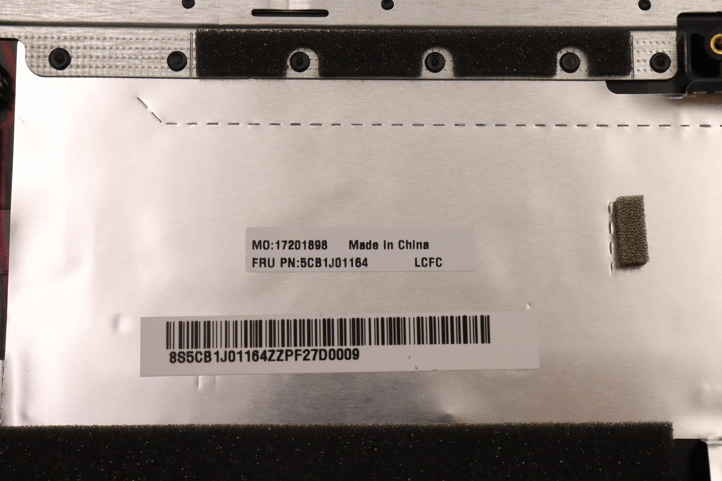 Lenovo Cover Upper Case Asmspal82Sffp - 5CB1J01164