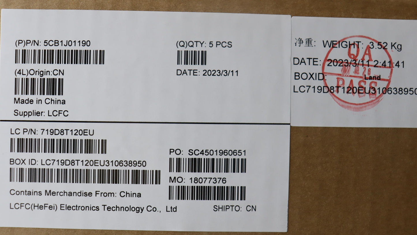 Lenovo Cover Upper Case Asmkorl82Sffp - 5CB1J01190