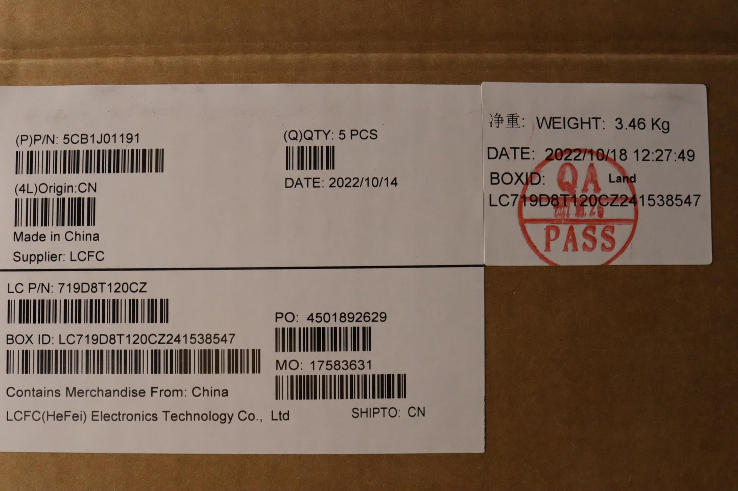 Lenovo Cover Uppercaseasmlaspal82Sffp - 5CB1J01191