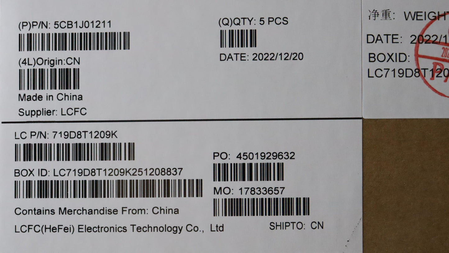 Lenovo Cover Upper Case Asmfral82Sffp - 5CB1J01211
