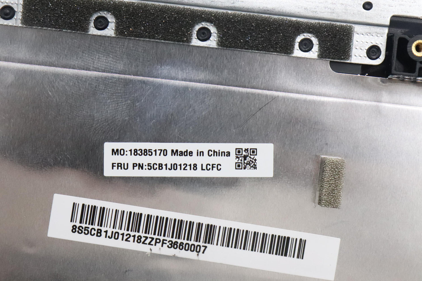 Lenovo Cover Upper Case Asmhunl82Sffp - 5CB1J01218