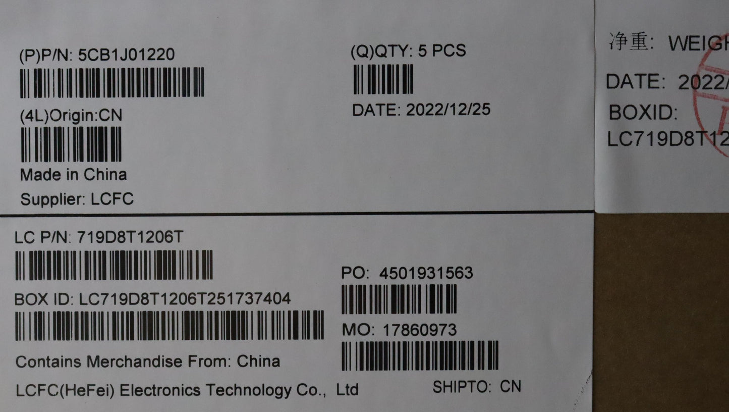 Lenovo Cover Upper Case Asmital82Sffp - 5CB1J01220