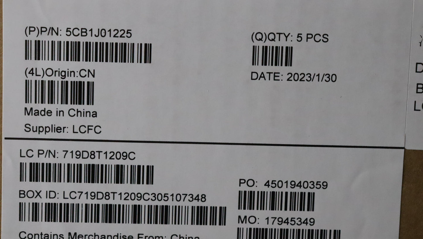 Lenovo Cover Upper Case Asmporl82Sffp - 5CB1J01225
