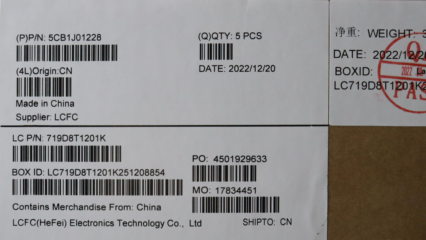 Lenovo Cover Upper Case Asmspal82Sffp - 5CB1J01228