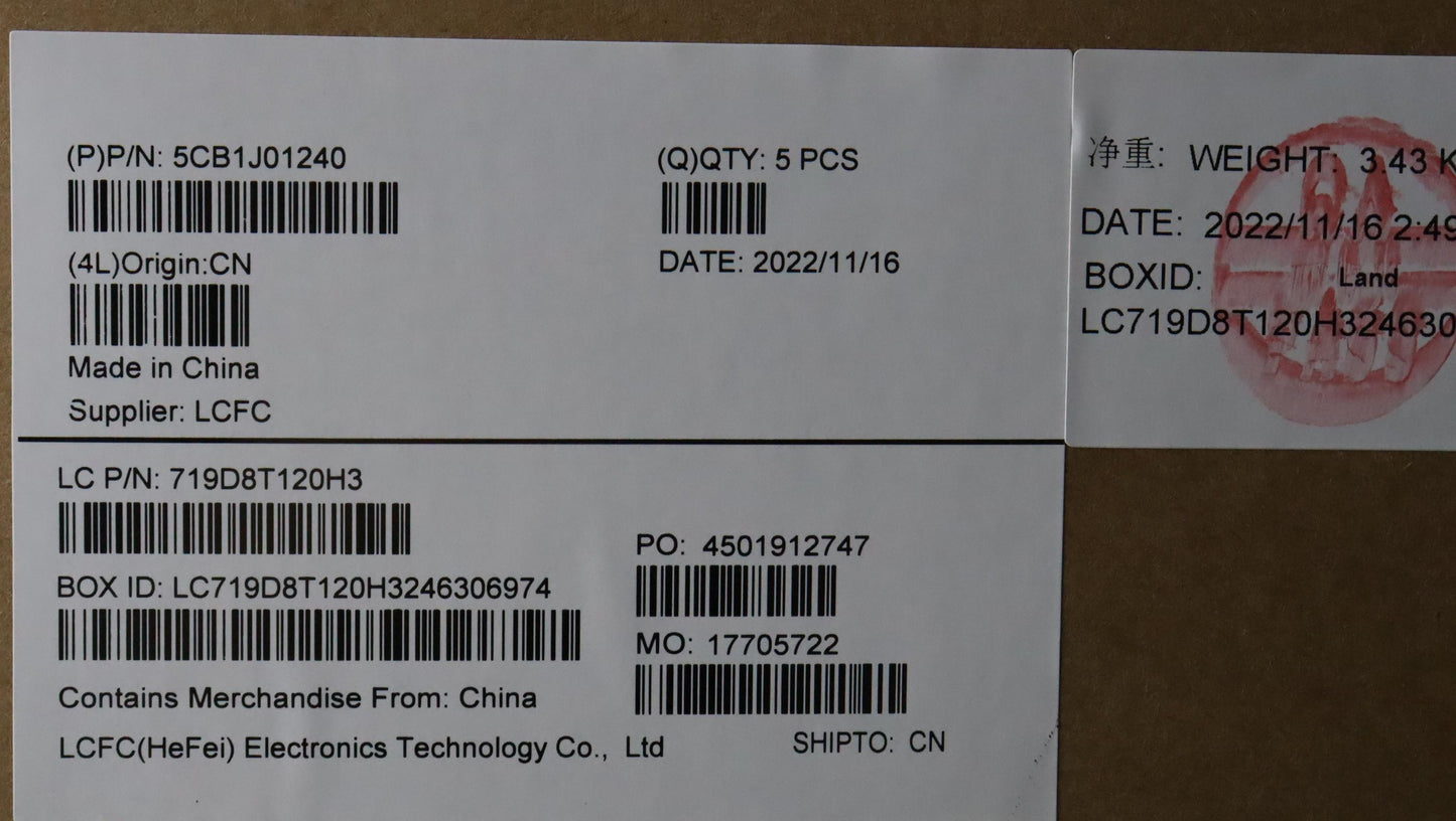 Lenovo Cover Upper Case Asmengl82Sffp - 5CB1J01240