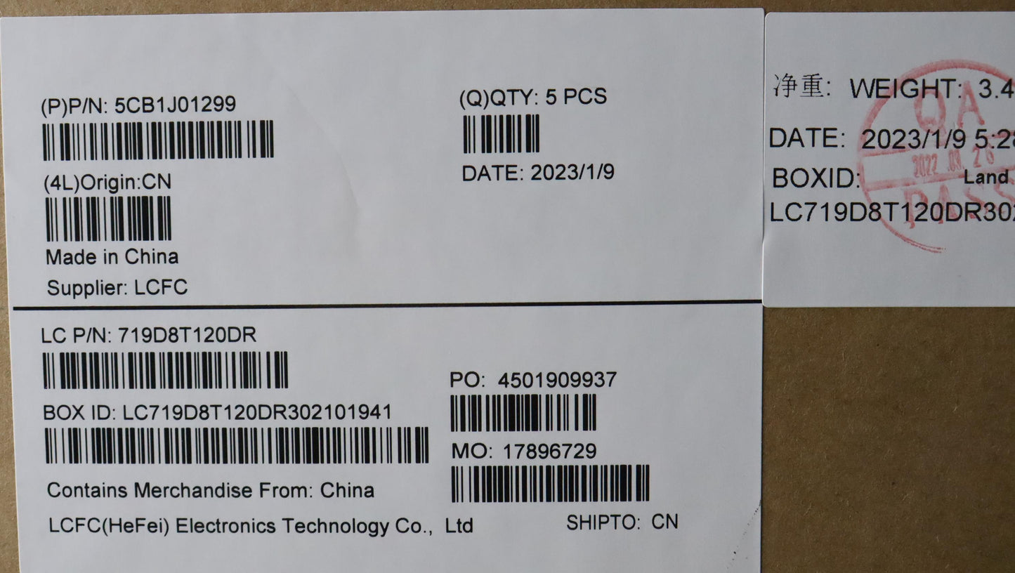 Lenovo Cover Upper Case Asmbell82Sfnf - 5CB1J01299