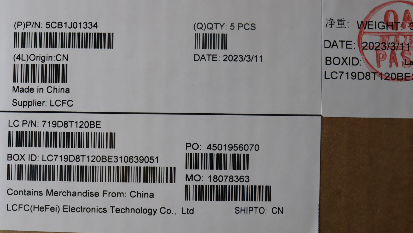 Lenovo Cover Upper Case Asmengl82Sfnf - 5CB1J01334