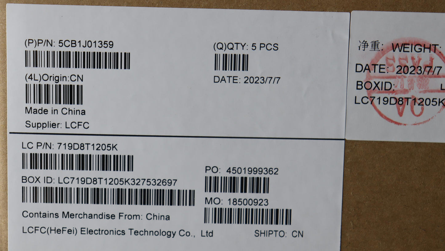 Lenovo Cover Upper Case Asmukrl82Sfnf - 5CB1J01359
