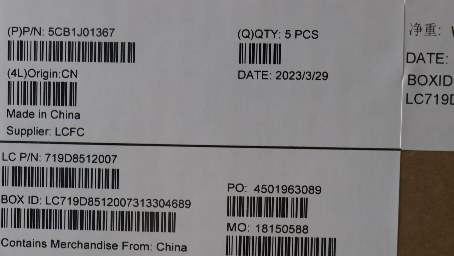 Lenovo Cover Uppercaseasmeuroengl82Sf - 5CB1J01367