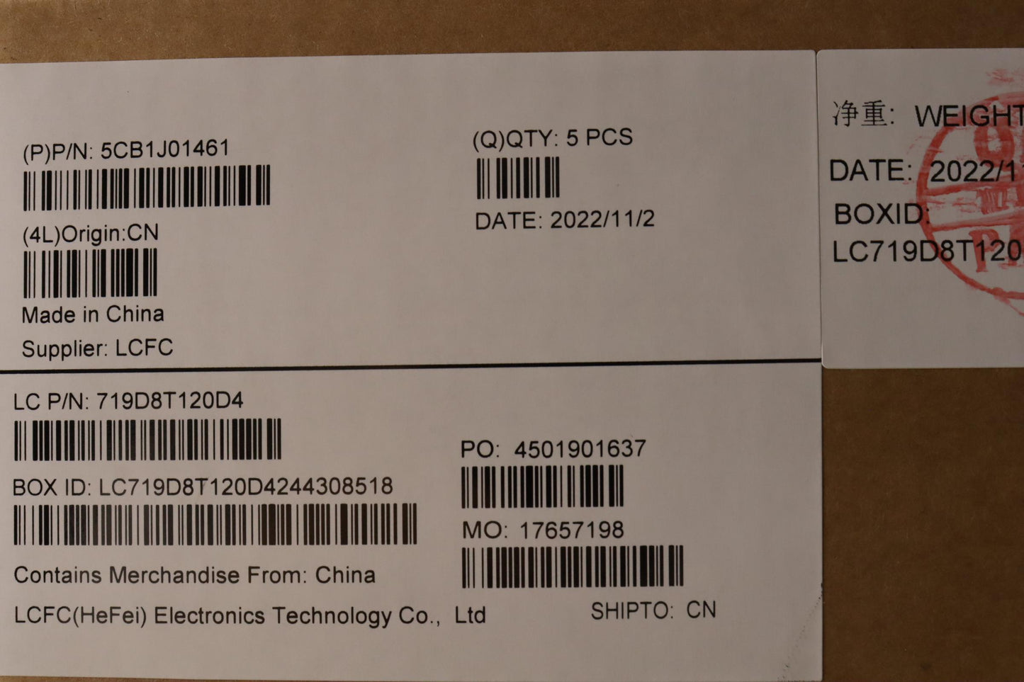 Lenovo Cover Uppercaseasmeuroengl82Sf - 5CB1J01461