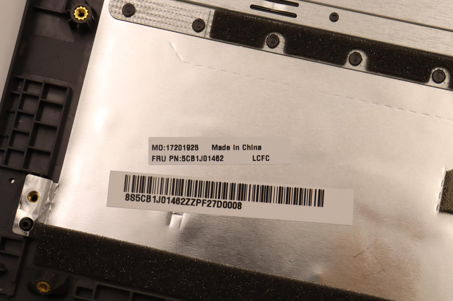 Lenovo Cover Upper Case Asmfral82Sfnf - 5CB1J01462