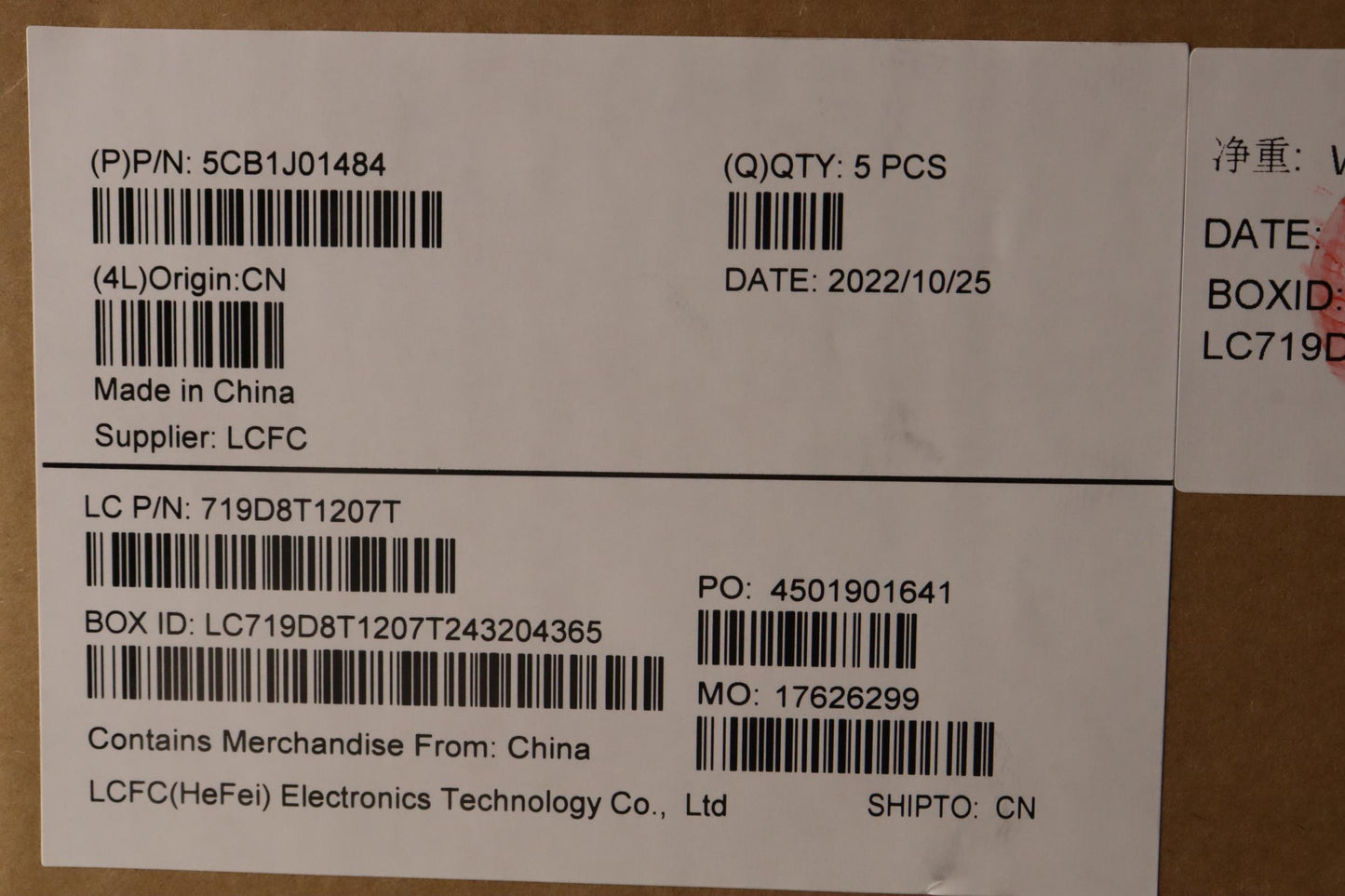 Lenovo Cover Upper Case Asmukel82Sfnf - 5CB1J01484