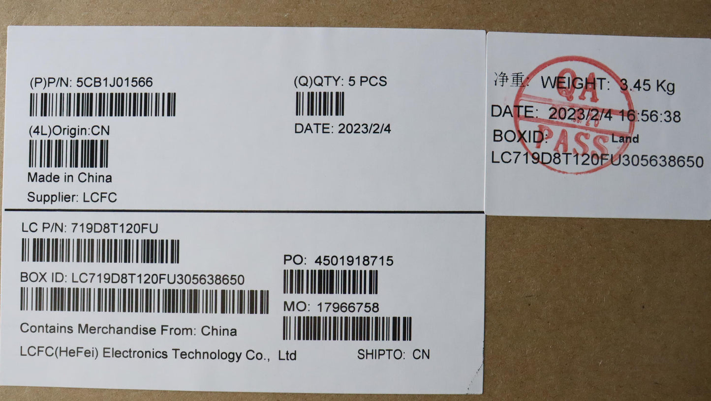 Lenovo Cover Upper Case Asmkorl82Sfnf - 5CB1J01566