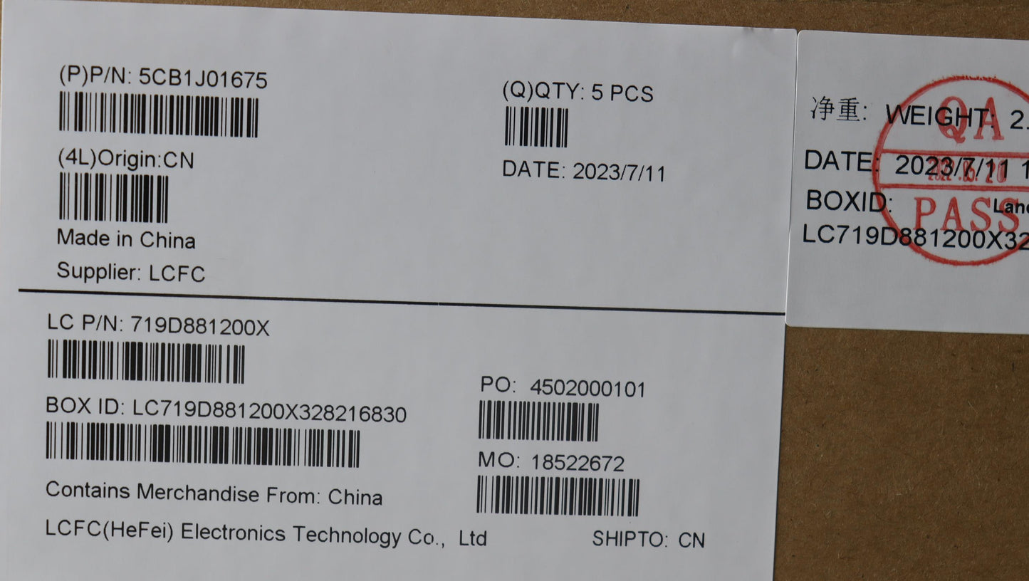 Lenovo Cover Upper Case Asmara L82Qc - 5CB1J01675