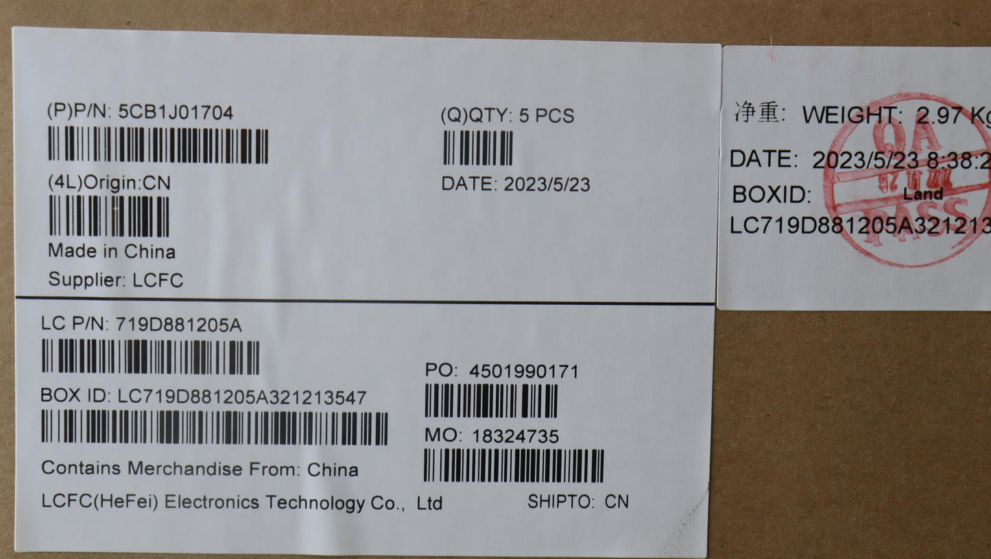 Lenovo Cover Upper Case Asmuke L82Qc - 5CB1J01704